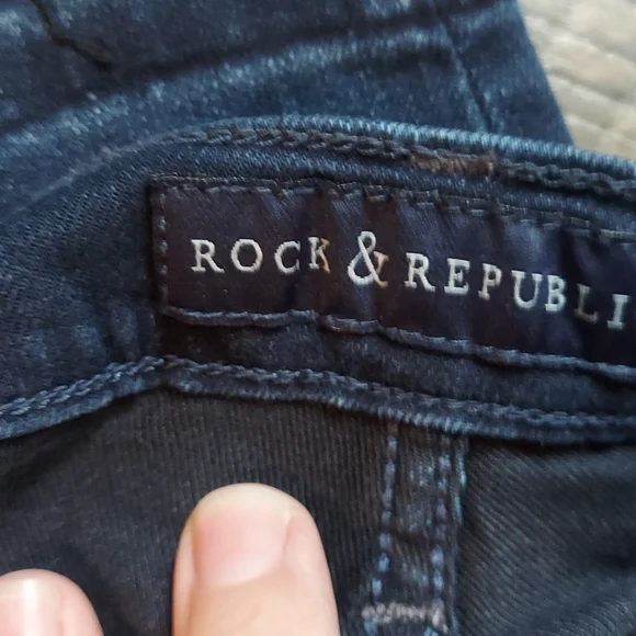 Rock & Republic size 12 kashmiere blue 👖 - Picture 6 of 6